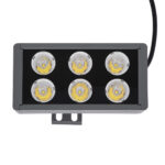 GLOBOSTAR® FLOOD-DANY 90376 Προβολέας Σποτ Wall Washer LED 24W 2280lm 5° DC 24V Αδιάβροχο IP65 Φυσικό Λευκό 4500K Dimmable - Γκρι Ανθρακί - Μ16 x Π9.5 x Υ7.5cm - 3 Χρόνια Εγγύηση - Image 7