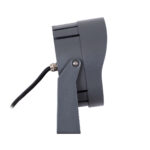 GLOBOSTAR® FLOOD-NIGMA 90377 Προβολέας Σποτ Wall Washer με Αντιθαμβωτική Γρίλια LED 24W 2040lm 30° DC 24V Αδιάβροχο IP65 Πορτοκαλί 2200K Dimmable - Γκρι Ανθρακί - Μ15 x Π15 x Υ9.1cm - 3 Χρόνια Εγγύηση - Image 4