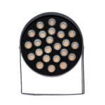 GLOBOSTAR® FLOOD-NIGMA 90377 Προβολέας Σποτ Wall Washer με Αντιθαμβωτική Γρίλια LED 24W 2040lm 30° DC 24V Αδιάβροχο IP65 Πορτοκαλί 2200K Dimmable - Γκρι Ανθρακί - Μ15 x Π15 x Υ9.1cm - 3 Χρόνια Εγγύηση - Image 7