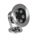 GLOBOSTAR® UNDERWATER-DEDY 90428 Υποβρύχιο Επιφανειακό Σποτ για Σιντριβάνια/Πισίνες LED 6W 510lm 30° DC 24V Αδιάβροχο IP68 RGBW DMX512 Dimmable - Ανοξείδωτο Ατσάλι 304 - Μ12 x Π7.5 x Υ14.5cm - 3 Χρόνια Εγγύηση - Image 3