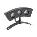 GLOBOSTAR® TREELIGHT-PLANTE 90516 Κυρτή Μπάρα Φωτισμού Wall Washer για Φυτά - Δέντρα LED 3W 285lm 15° DC 24V Αδιάβροχο IP67 Φυσικό Λευκό 4500K Dimmable - Γκρι Ανθρακί - Μ11 x Π3 x Υ8.2cm - 3 Χρόνια Εγγύηση - Image 3