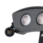 GLOBOSTAR® TREELIGHT-PLANTE 90516 Κυρτή Μπάρα Φωτισμού Wall Washer για Φυτά - Δέντρα LED 3W 285lm 15° DC 24V Αδιάβροχο IP67 Φυσικό Λευκό 4500K Dimmable - Γκρι Ανθρακί - Μ11 x Π3 x Υ8.2cm - 3 Χρόνια Εγγύηση - Image 10