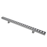 GLOBOSTAR® WASHER-JAVIA 90555 Μπάρα Φωτισμού Wall Washer LED 48W 4080lm 5° DC 24V Αδιάβροχο IP67 Θερμό Λευκό 2700K Dimmable - Γκρι Ανθρακί - Μ100 x Π5.2 x Υ3.6cm - 3 Χρόνια Εγγύηση - Image 3