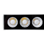 GLOBOSTAR® WASHER-JAVIA 90555 Μπάρα Φωτισμού Wall Washer LED 48W 4080lm 5° DC 24V Αδιάβροχο IP67 Θερμό Λευκό 2700K Dimmable - Γκρι Ανθρακί - Μ100 x Π5.2 x Υ3.6cm - 3 Χρόνια Εγγύηση - Image 9