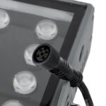GLOBOSTAR® FLOOD-ZANA 90561 Προβολέας Σποτ Wall Washer LED 200W 17000lm 30° DC 24V Αδιάβροχο IP65 RGBW DMX512 Dimmable - Γκρι Ανθρακί - Μ70 x Π29 x Υ10cm - 3 Χρόνια Εγγύηση - Image 7