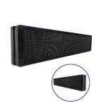 GLOBOSTAR®DISPLAY 90334 Κυλιόμενη Ψηφιακή Επιγραφή P10 Διπλής Όψης LED AC 220-240V Αδιάβροχο IP65 Πορτοκαλί - WiFi Control μέσω FK APP - Αισθητήρας Θερμοκρασίας & Υγρασίας - Μ168 x Π12 x Υ40cm - 2 Χρόνια Εγγύηση - Image 2