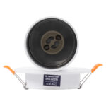 GloboStar® LEO 60351 Χωνευτό Κινούμενο Στρόγγυλο Φωτιστικό Σποτ Αλουμινίου με Ντουί GU10 AC 220-240V IP20 Φ9 x Υ17cm - Λευκό - 5 Years Warranty - Image 7