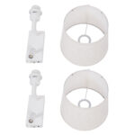 GLOBOSTAR® ROULETTE-R 61380 Μοντέρνο Φωτιστικό Τοίχου - Απλίκα Ξενοδοχείου Reading Light με Φορτιστή USB 3A & Ντουί 1 x E27 LED 3W 360lm 36° & 360° AC 220-240V IP20 Φυσικό Λευκό 4500K - Bridgelux COB Chip & TÜV SÜD Driver - Λευκό Ματ - Μ22 x Π23.5 x Υ37cm - Σετ 2 Τεμαχίων - 3 Χρόνια Εγγύηση - Image 11