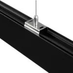 GLOBOSTAR® ALP-LINEAR LUMILINE 61764-3M Επιφανειακό / Κρεμαστό / Επιτοίχιο Προφίλ Αλουμινίου με Λευκό Γαλακτερό Πατητό Κάλυμμα για Ταινίες LED IP20 - Μαύρο Ματ - Μ300 x Π3.5 x Υ7cm - Image 7