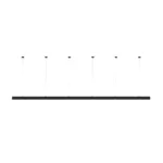 GLOBOSTAR® ALP-LINEAR LUMILINE 61764-3M Επιφανειακό / Κρεμαστό / Επιτοίχιο Προφίλ Αλουμινίου με Λευκό Γαλακτερό Πατητό Κάλυμμα για Ταινίες LED IP20 - Μαύρο Ματ - Μ300 x Π3.5 x Υ7cm - Image 9