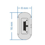 GloboStar® 70482 DOUBLE-SIDED 120°+120° Degree Neon Flex Epistar LED SMD 2835 1m 12W/m 120LED/m 1080lm/m 120°+120° DC 24V Αδιάβροχη IP68 Θερμό Λευκό 3000K Dimmable - Image 6