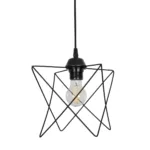 GloboStar® GLIND Vintage 201-0092 Κρεμαστό Φωτιστικό Ράγα Τρίφωτο 3 x E27 IP20 Μαύρο Μέταλλο - Μ67 x Π24 x Υ55cm - Image 7