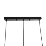 GloboStar® GLIND Vintage 201-0092 Κρεμαστό Φωτιστικό Ράγα Τρίφωτο 3 x E27 IP20 Μαύρο Μέταλλο - Μ67 x Π24 x Υ55cm - Image 8