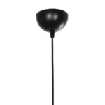 GloboStar® ORB 201-0096 Vintage Κρεμαστό Φωτιστικό Πλέγμα Μονόφωτο 1 x E27 IP20 Μαύρο Μέταλλο με Μπεζ Σχοινί - Μ27 x Π27 x Υ31cm - Image 10