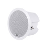 GLOBOSTAR® FDB C600T 98012 Χωνευτό Παθητικό Ηχείο Εγκαταστάσεων με Μετασχηματιστή 100V & 8Ω - 40W RMS (80W Peak) - 1 x 6" Inches LF & 1 x 1" Inches HF - IP20 - Λευκό - Μ23.9 x Π23.9x Υ17.2cm / Q20.5 x 13.9cm - 2 Χρόνια Εγγύηση - Image 2